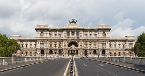Il Palazzo della Corte di Cassazione a Roma