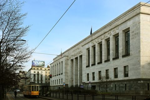 Il Palazzo di Giustizia di Milano, opera di Marcello Piacentini